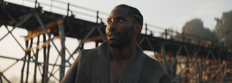 John David Washington as Joshua in 20th Century Studios’ “The Creator.” (Photo courtesy of 20th Century Studios. © 2023 20th Century Studios. All Rights Reserved.)