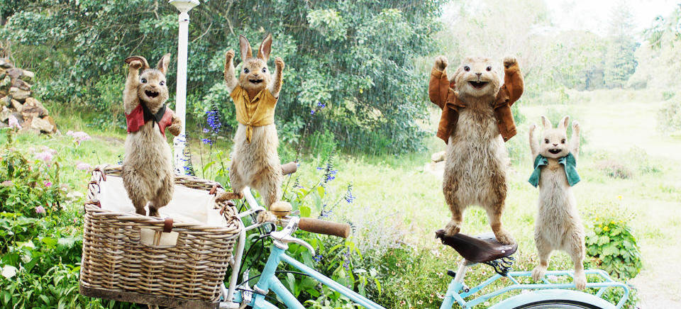 peter rabbit jumps