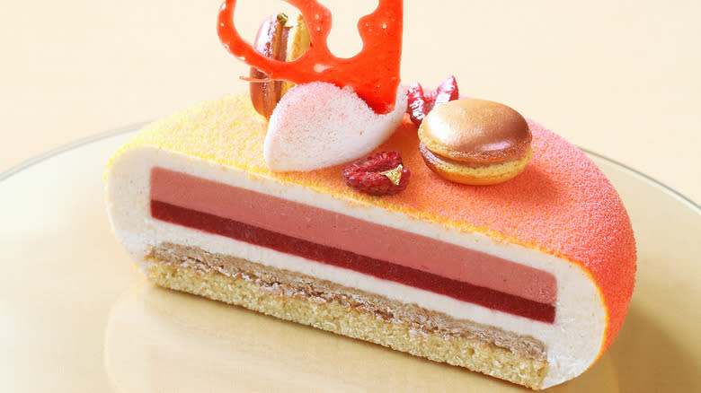 French entremet cake