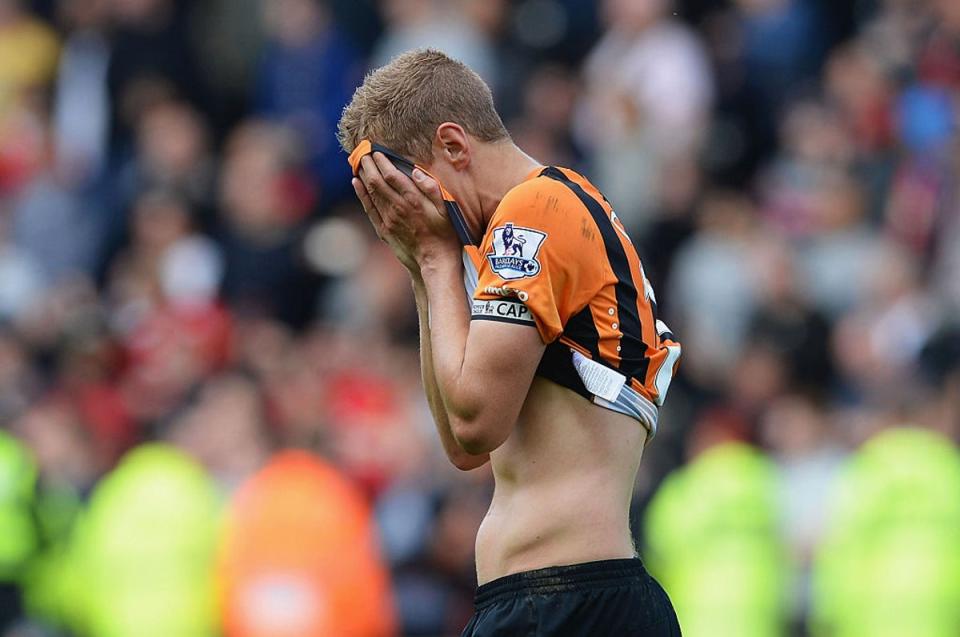 The anguish of relegation takes it toll on players (Getty Images)