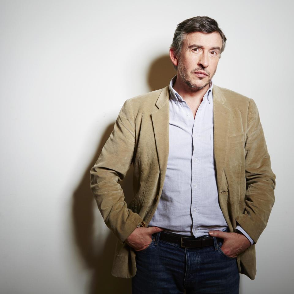 This April 2, 2014 photo shows English comedian, writer and actor Steve Coogan, from the upcoming film "Alan Partridge," in New York. (Photo by Dan Hallman/Invision/AP)