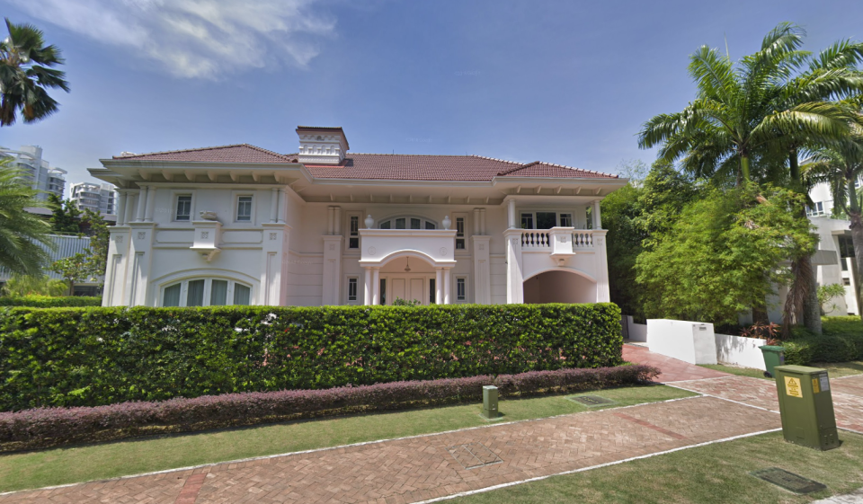 A Sentosa Cove property for representation purposes only, not an actual picture of the listing. Source: Google Maps