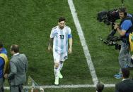 Lionel Messi's World Cup dream turned into a nightmare in a game that could go down as one of Argentina's most infamous defeats