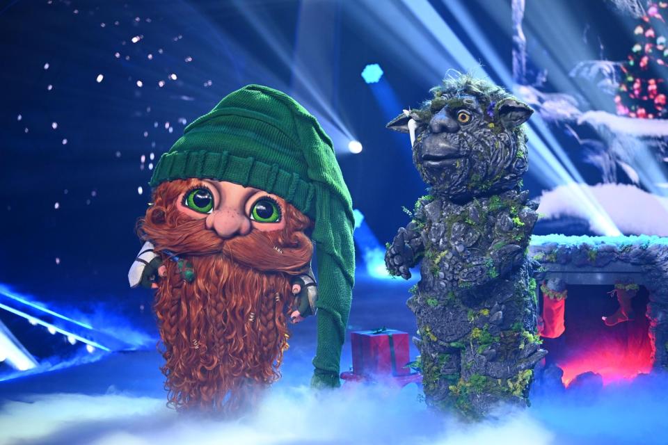 Klaus Claus und Troll zeigten sich im Duett bei "Falling Slowly" (Glen Hansard und Markéta Irglová) sehr gefühlvoll und wunderschön zweistimmig. (Bild: ProSieben/Willi Weber)