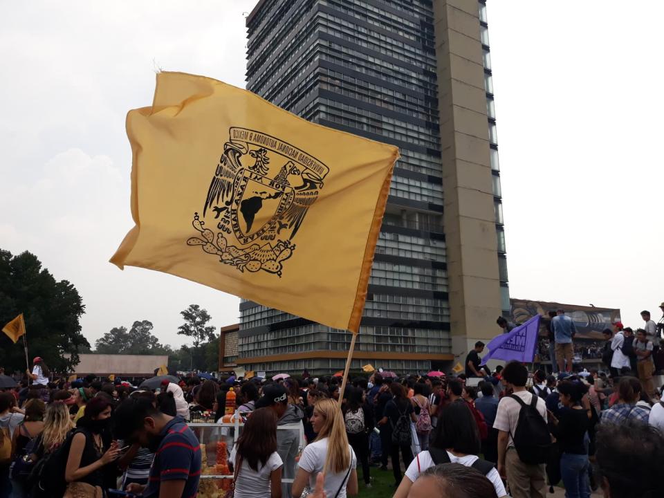 FOTOS | La megamarcha contra la violencia en la UNAM