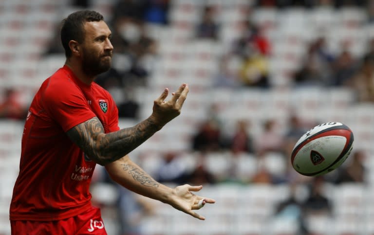 Australian fly-half Quade Cooper played 105 Super Rugby matches from 2007 before moving to Toulon in 2015