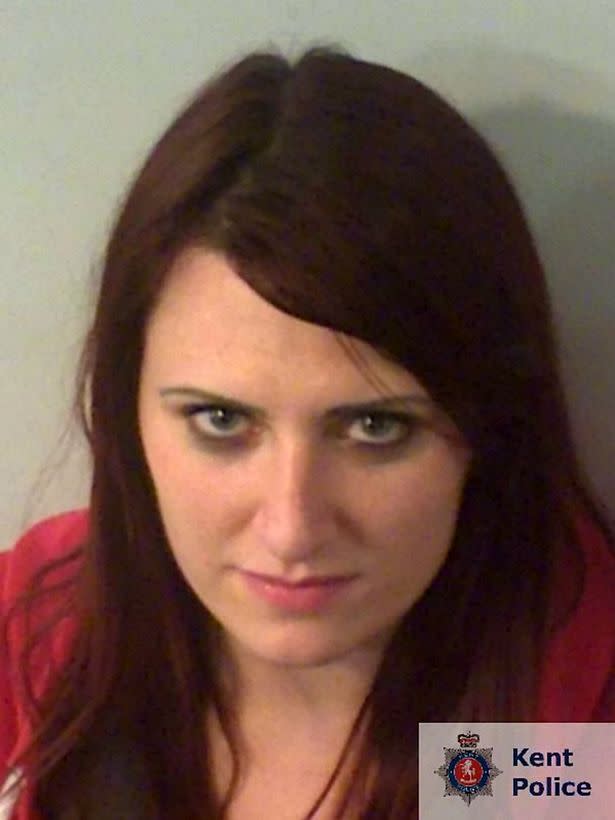 Jayda Fransen, Britain First Deputy Leader, has been jailed for 36 weeks (Kent Police)