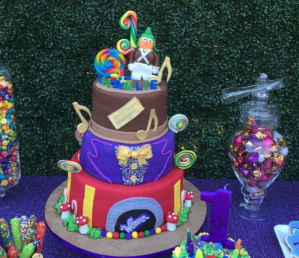 Freddie Freeman dressed up as Willy Wonka for his son Charlie's first  birthday