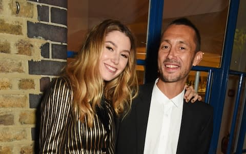 Daisy Boyd (L) and Dan Macmillan attend their engagement party at River Cafe - Credit: David M. Benett/Getty Images