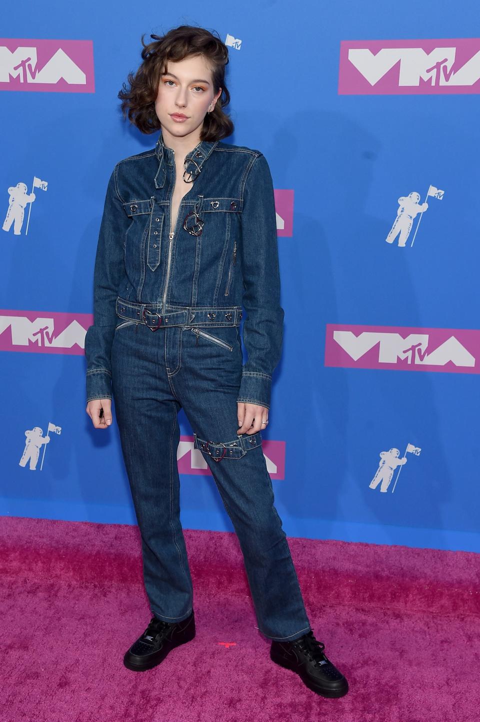 <h1 class="title">King Princess in Adam Selman</h1> <cite class="credit">Photo: Getty Images</cite>