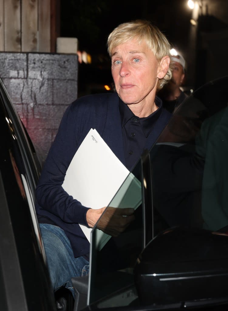 Ellen DeGeneres was confronted with toxic workplace claims in 2020. Wil Roberts / SplashNews.com