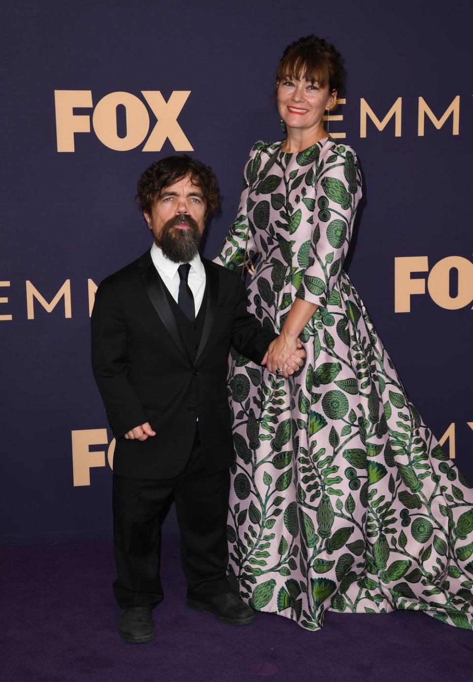 Peter Dinklage and Erica Schmidt