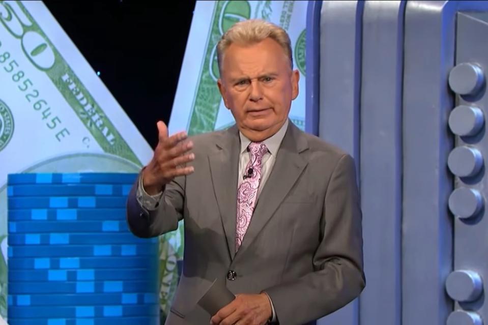 Pat Sajak isn’t known for being forgiving towards contestants. Wheel of Fortune / ABC