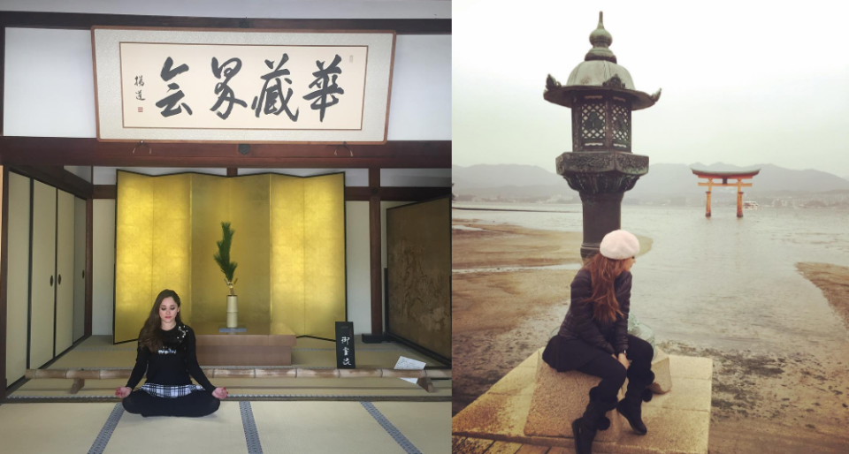 Sherlyn es imparable cuando se trata de conocer lugares nuevos, pues también visitó Japón. La actriz revela en su cuenta de Instagram “Pies en el suelo y mis intenciones al cielo!“ y ciertamente para ella así es cuando se trata de viajar. 