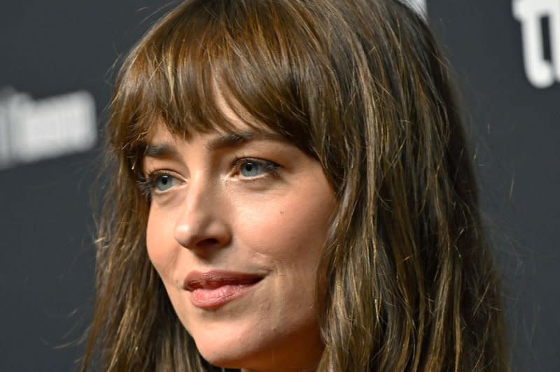 Dakota Johnson is set to guest host next weekend's edition of "Saturday Night Live." Photo by Chris Chew/UPI