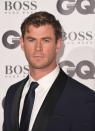 <p>Even without any facial hair, there's no denying that Hemsworth has superhero good looks. Lucky man.</p>