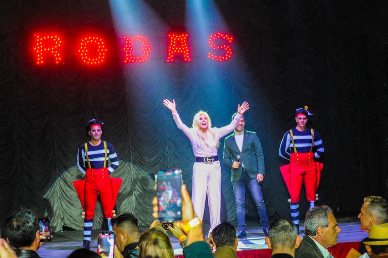 Susana Giménez fue la gran estrella invitada de este jueves en el Circo Rodas. La conductora recibió la ovación y el cariño de todo el público presente