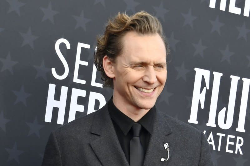 Tom Hiddleston attends the Critics' Choice Awards in January. File Photo by Jim Ruymen/UPI