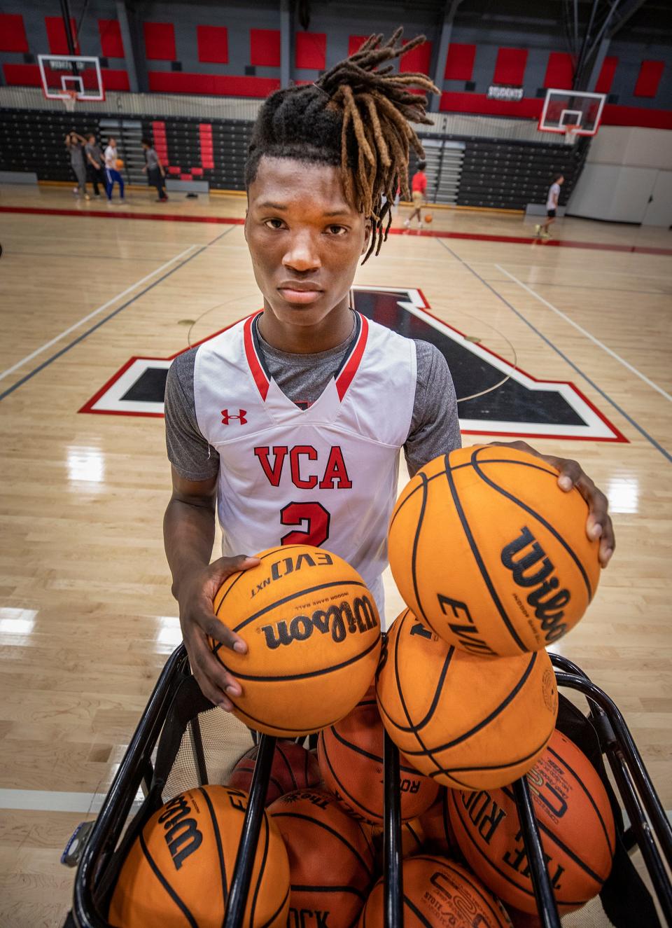 Victory Christian Academy guard LJ Cason scored 57 points during a game against Auburndale in Lakeland Fl  Tuesday January 10, 2023.Ernst Peters/The Ledger