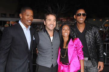 Jamie Foxx , Jeremy Piven , Jada Pinkett Smith and Will Smith at the Westwood Premiere of Universal Pictures' The Kingdom