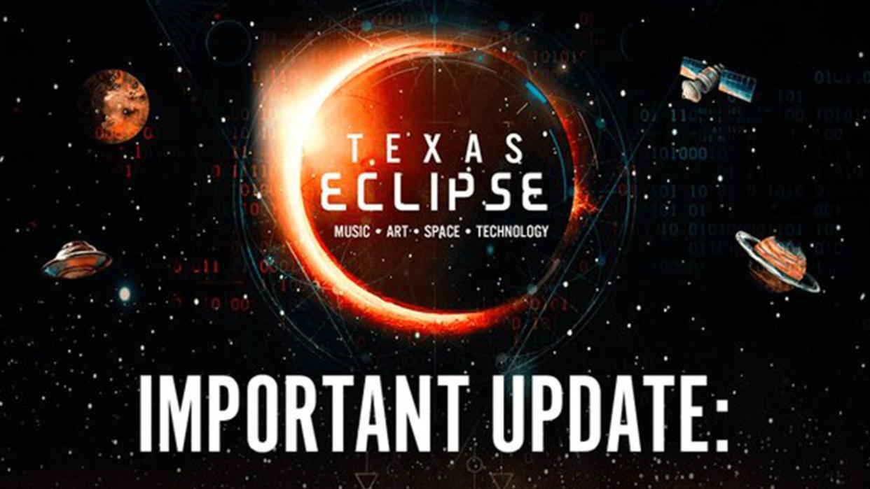 Texas Eclipse event in County canceled due to severe weather