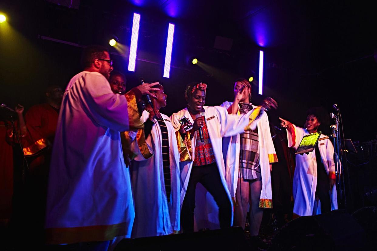 Gospeloke: Perform with a full gospel choir behind you: (Gospeloke at Hoxton Square Bar & Kitchen)