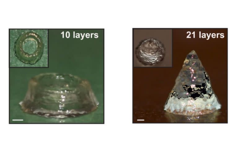 Con una tinta especial creada con una bateria modificada genéticamente, los investigadores lograron desarrollar una novedosa técnica de impresión 3D para crear pequeñas formas