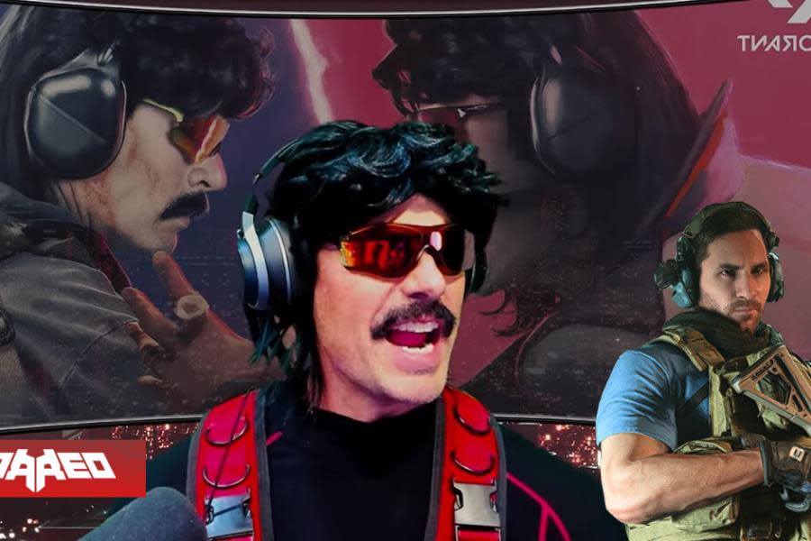 Dr Disrespect dice que a Call of Duty solo le importa vender skins que mejorar el gameplay del juego