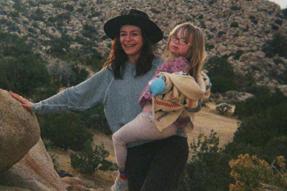 <p>Caterina Scorsone/Instagram</p> Caterina Scorsone and daughter Pippa