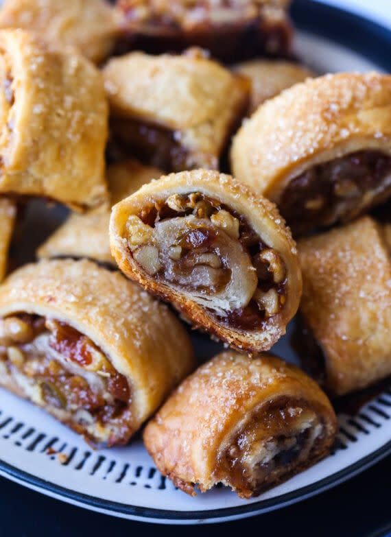 Walnut and Raisin Rugelach