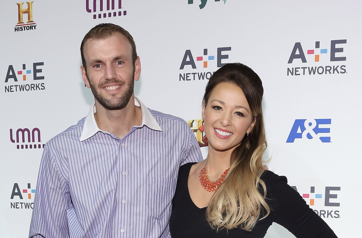 Jamie Otis (right) penned a candid message about her marriage on Instagram. (Photo by Taylor Hill/Getty Images)