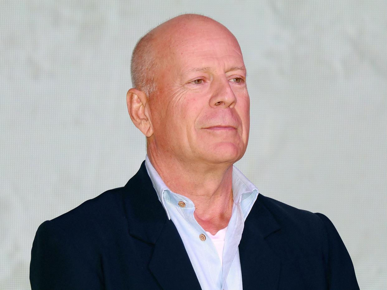 Bruce Willis attends CocoBaba and Ushopal activity