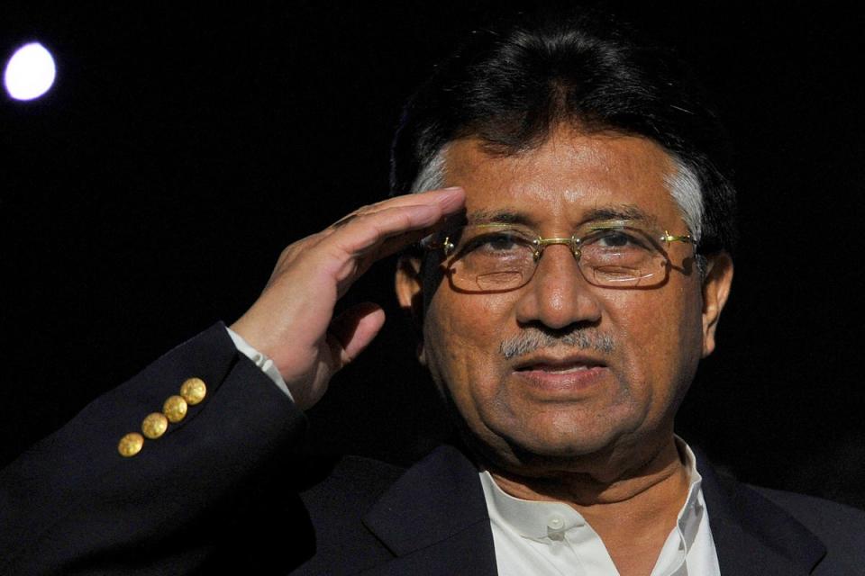 Former Pakistani president Pervez Musharraf (REUTERS)