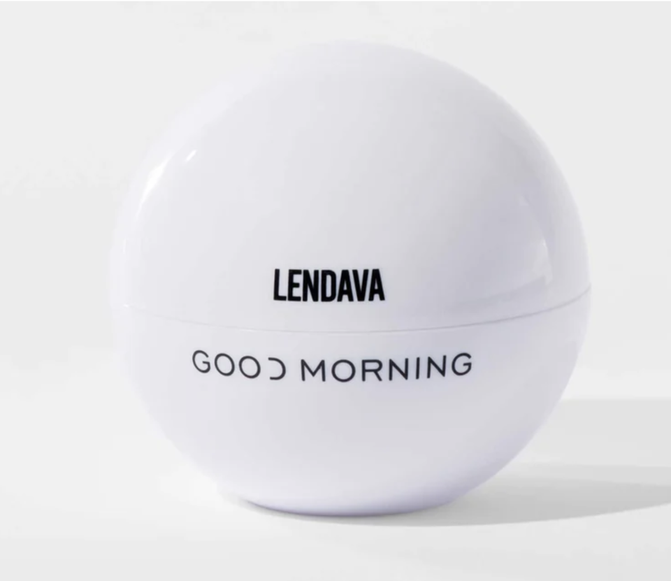 <p><a href="https://lendavaskin.com/products/good-morning" rel="nofollow noopener" target="_blank" data-ylk="slk:Shop Now;elm:context_link;itc:0;sec:content-canvas" class="link ">Shop Now</a></p><p>Good Morning</p><p>lendavaskin.com</p><p>$88.00</p>