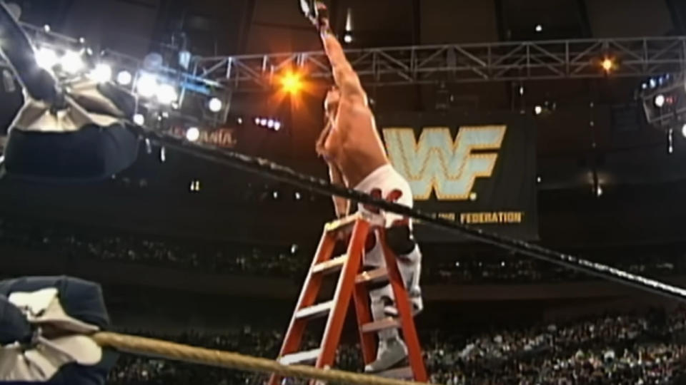 Shawn Michaels at WrestleMania X