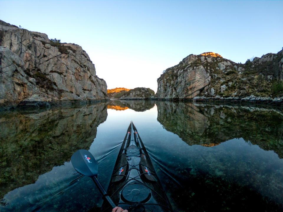 Kayaking in Norway