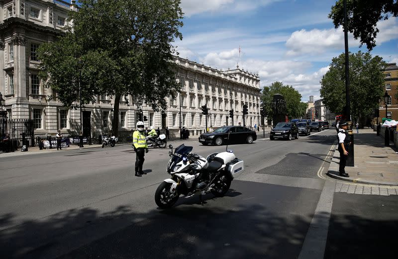 U.S. Secretary of State Mike Pompeo visits London