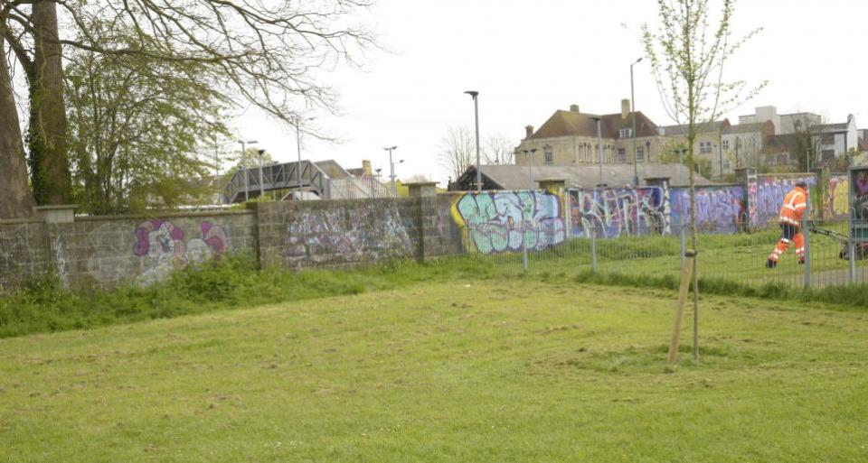 Wiltshire Times: The fruit trees may be replanted in this more suitable area. Image: Trevor Porter 76997-4