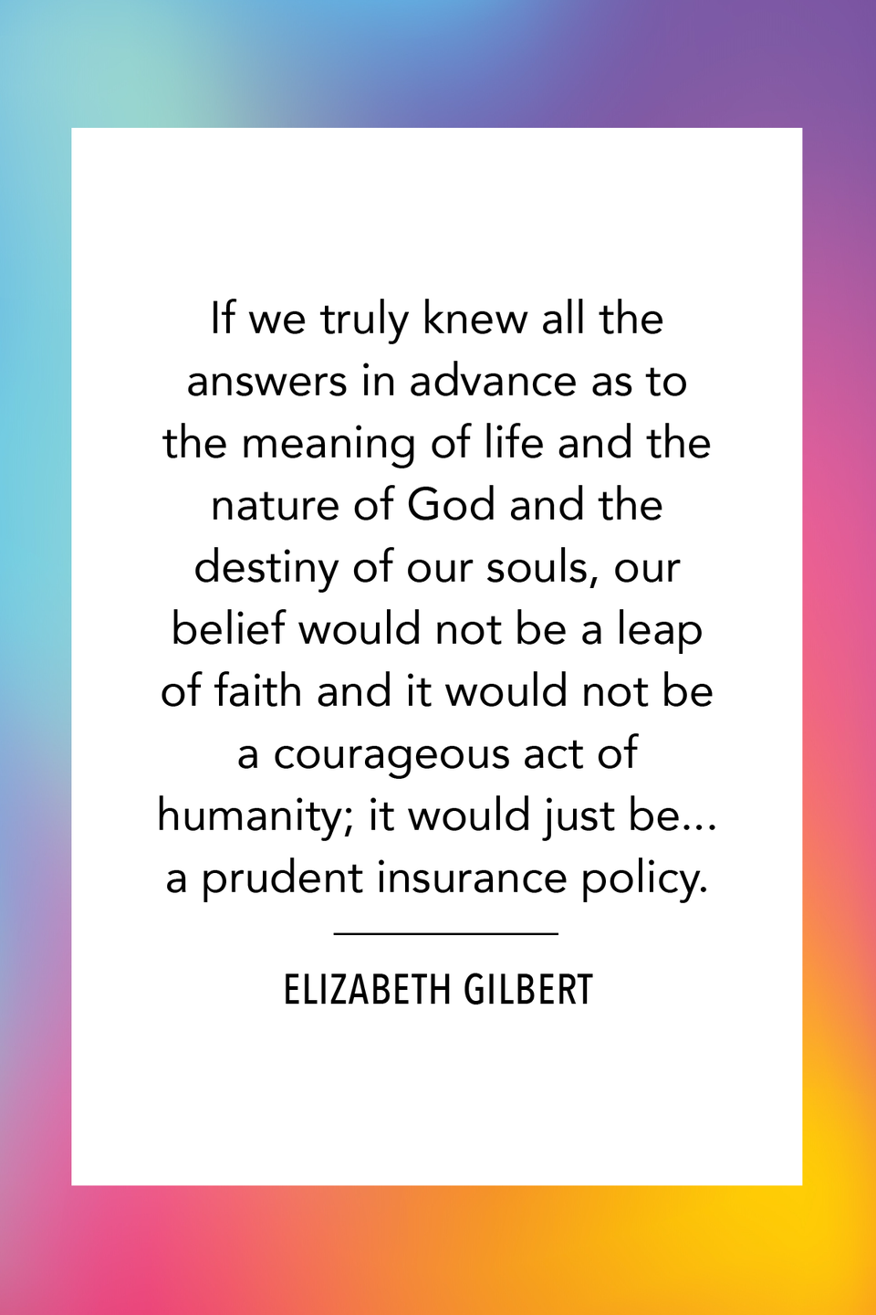 Elizabeth Gilbert