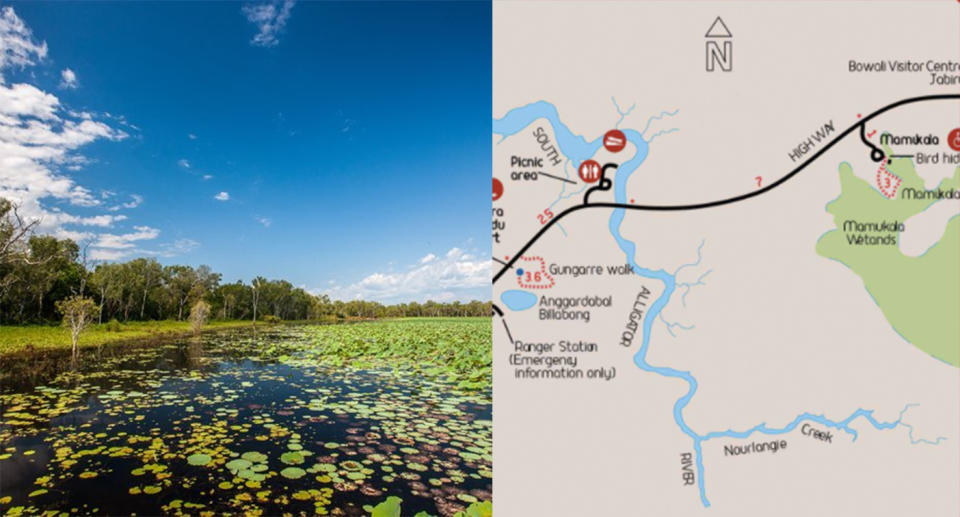 The South Alligator River in Kakadu National Park, Northern Territory.