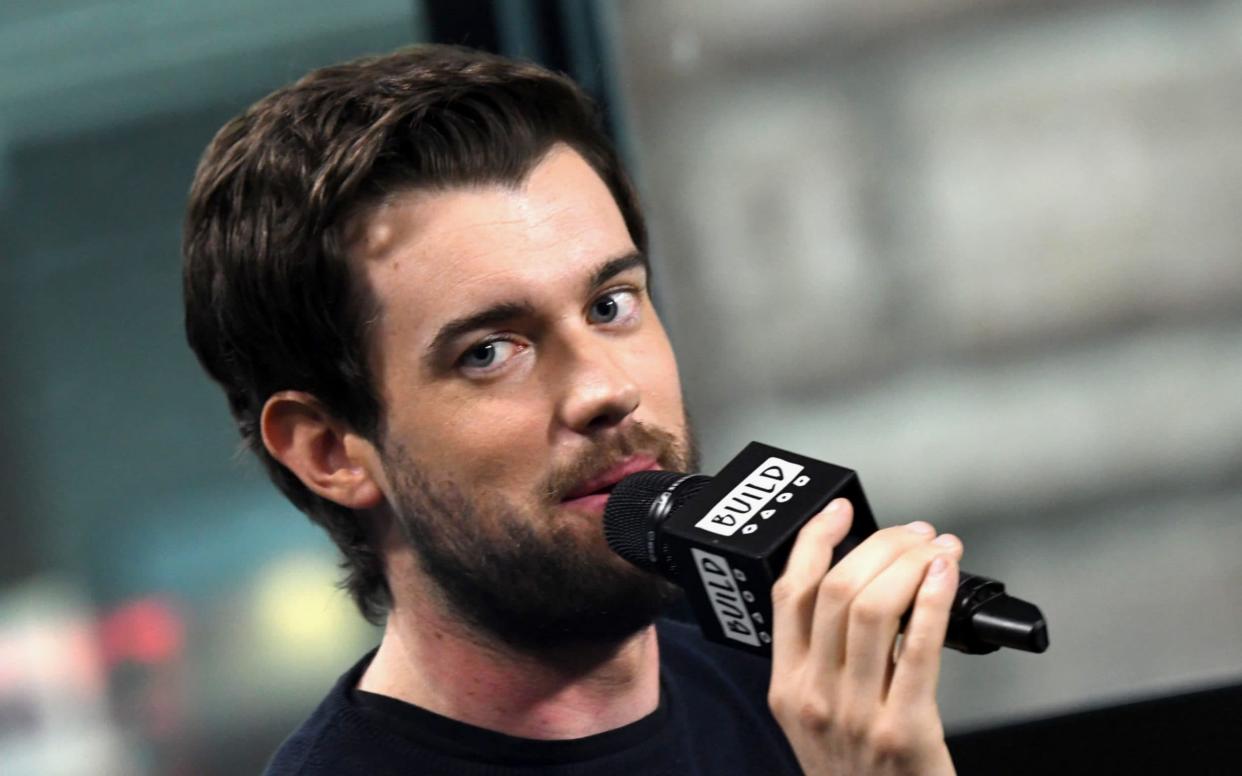 Jack Whitehall said he hurt his neck in a crash on A League Of Their Own   - WireImage