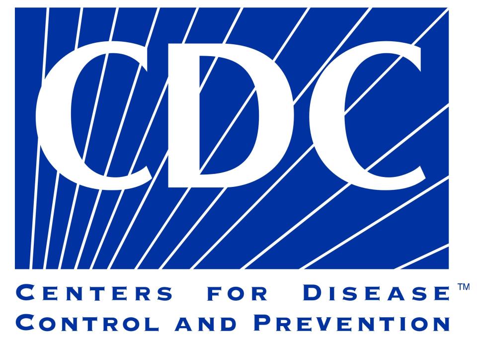 Centers for Disease Control and Prevention logo.