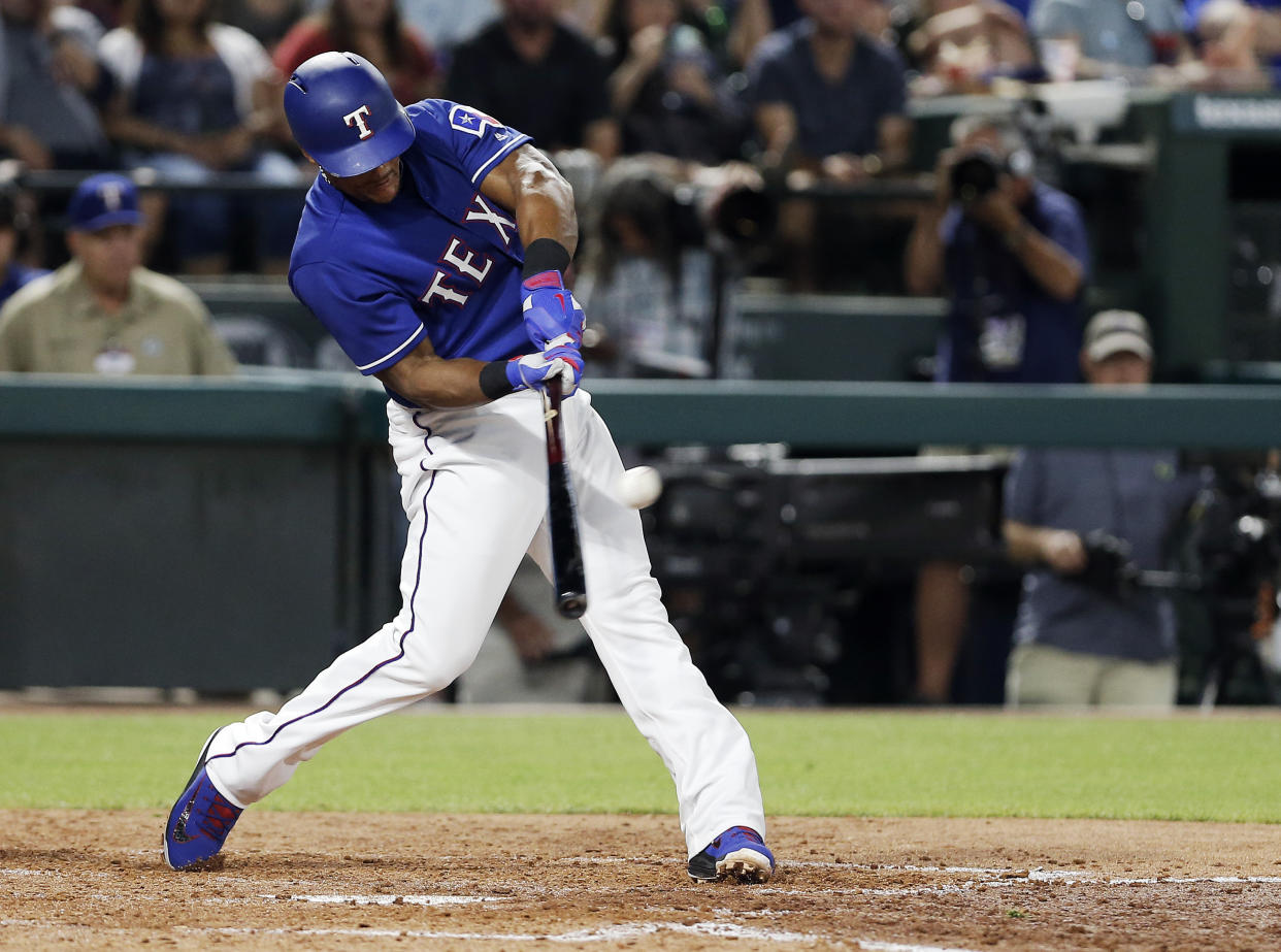 Adrian Beltre has added another accomplishment to his lengthy resume. (AP Photo/Brandon Wade)