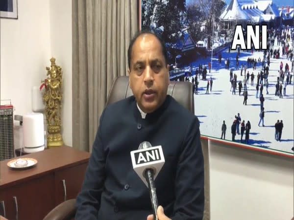 Himachal Pradesh Chief Minister, Jai Ram Thakur (File Photo/ANI)