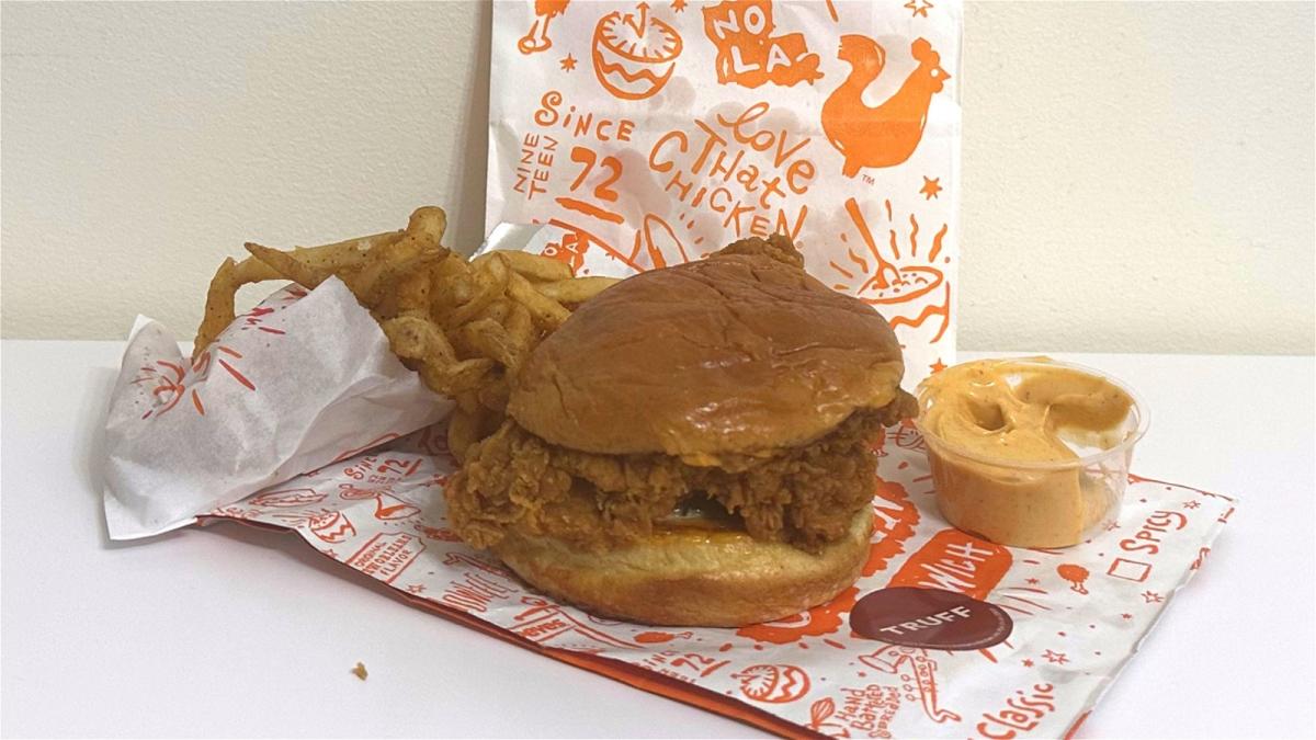 Popeyes Launching the Spicy TRUFF Chicken Sandwich