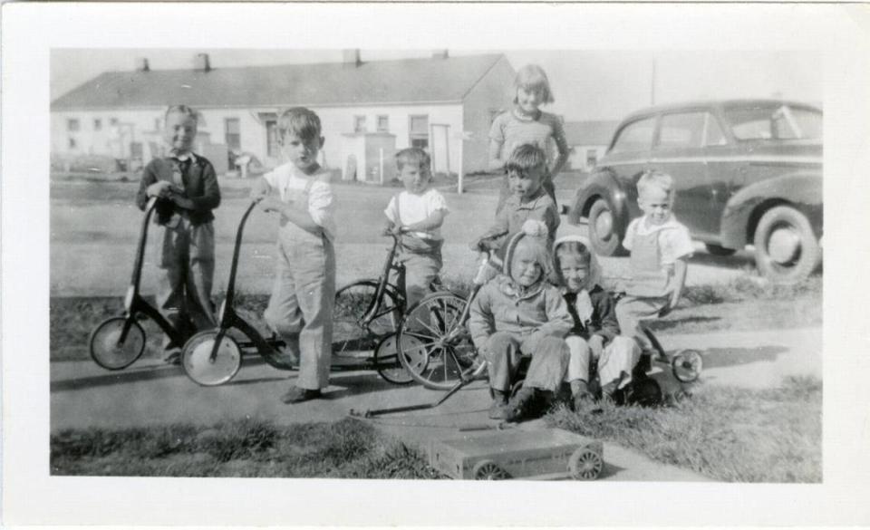 Children at Sunflower Village, circa 1946 The Johnson County Museum