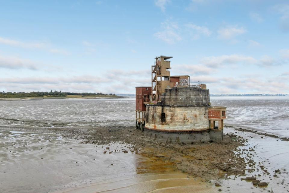 Grain Tower was built as a sea defence in the mid-19th century (Savills)