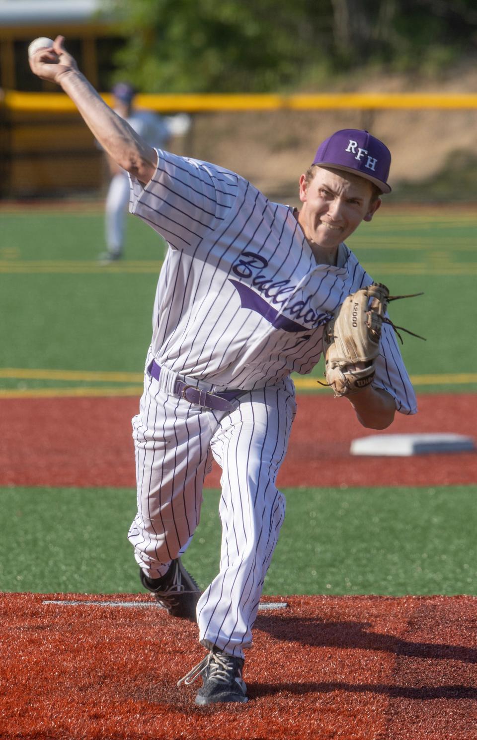 Jackson Hinchliffe pitched 1 2/3 innings of scoreless relief Friday in the NJSIAA Central Group 2 championship game.