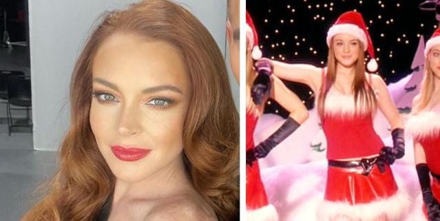 Lindsay Lohan recreated her iconic 'Mean Girls' look in a new vid, and her  bod is ? ? ?