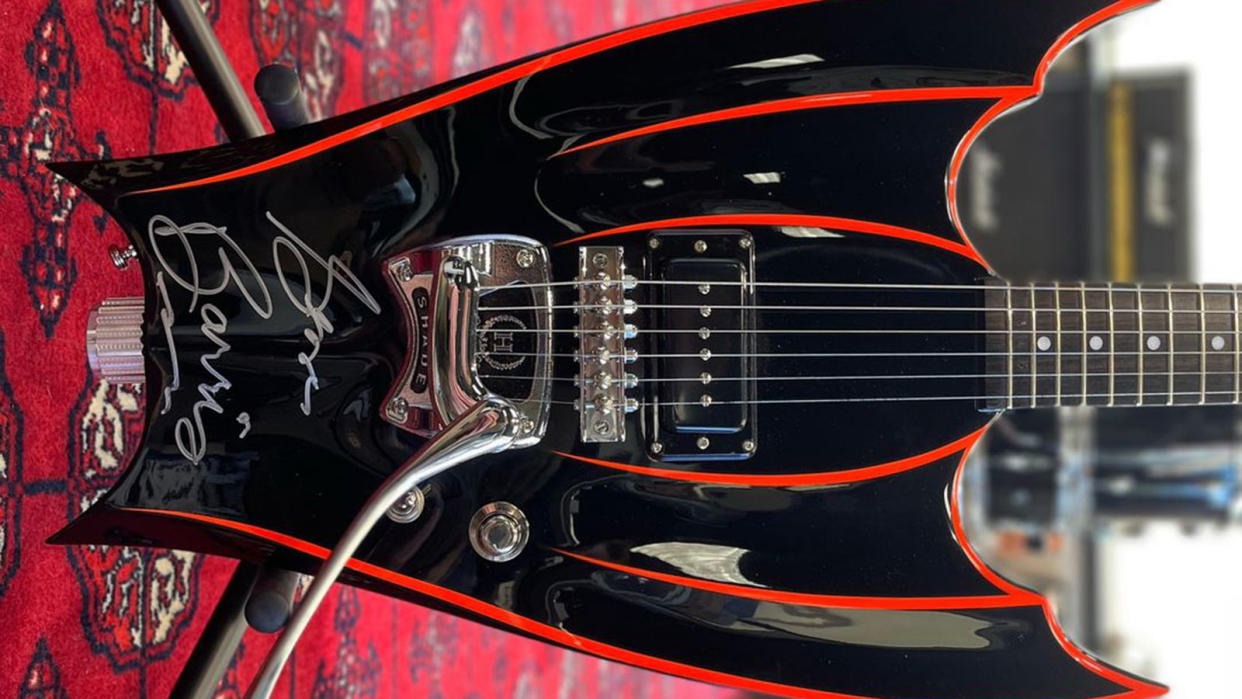  Hallmark Wing-Bat Batmobile guitar 